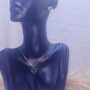 Green Stainless Steel Necklace