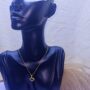 Stainless Steel Necklace
Two Side Necklace  
The other side is white pearl